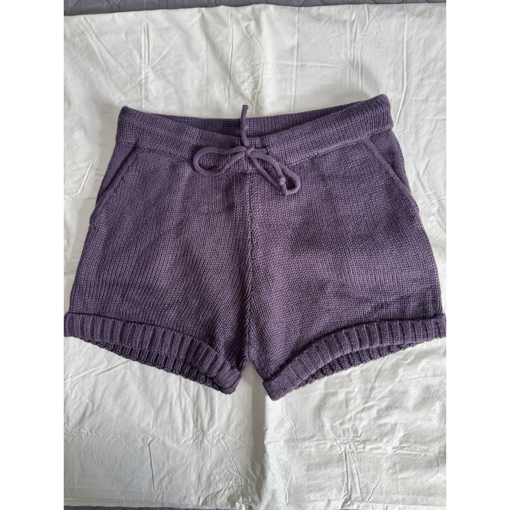 525 America Women's Knit Shorts Vintage Violet Purple Size Small
